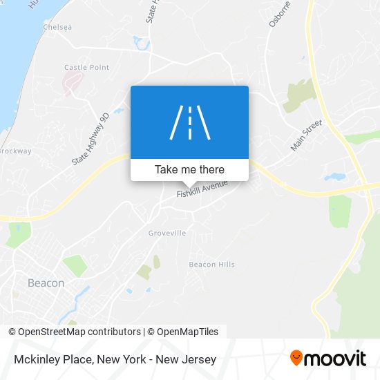 Mapa de Mckinley Place
