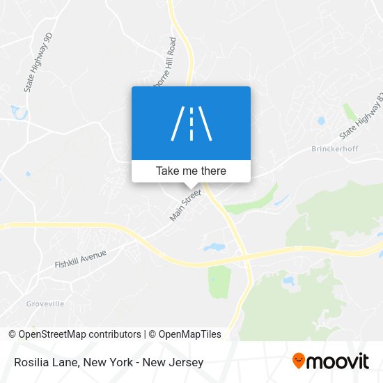 Mapa de Rosilia Lane