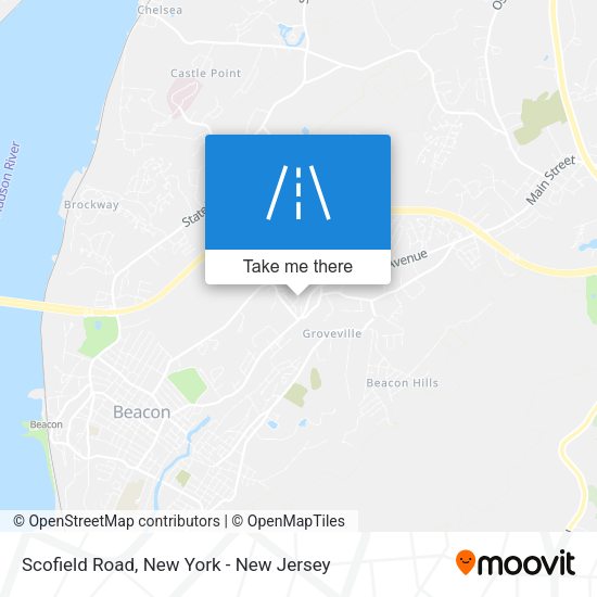 Mapa de Scofield Road