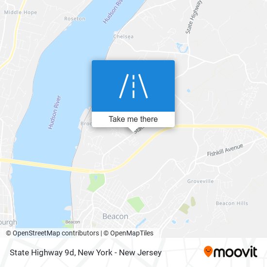 State Highway 9d map