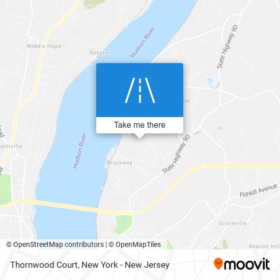 Thornwood Court map