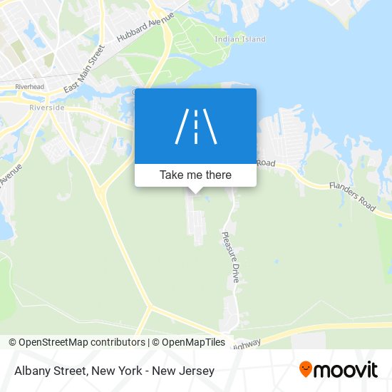 Albany Street map