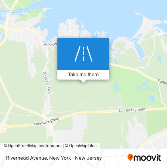 Riverhead Avenue map