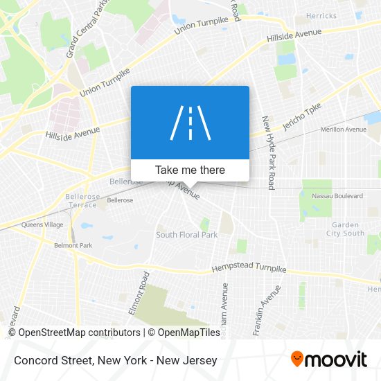 Mapa de Concord Street