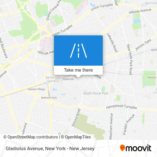 Mapa de Gladiolus Avenue