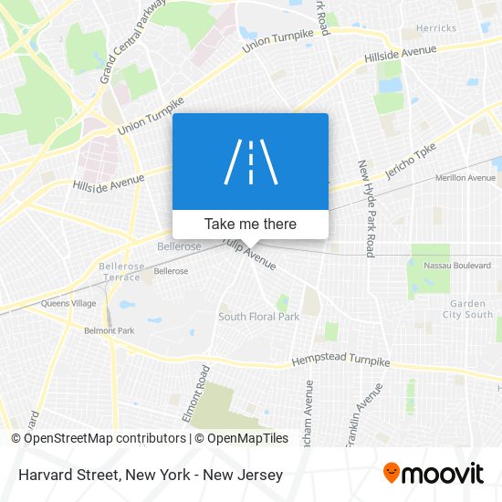 Mapa de Harvard Street