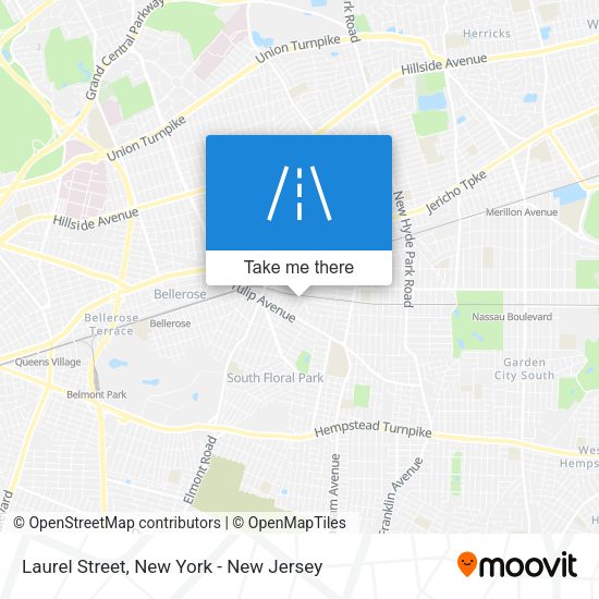 Mapa de Laurel Street