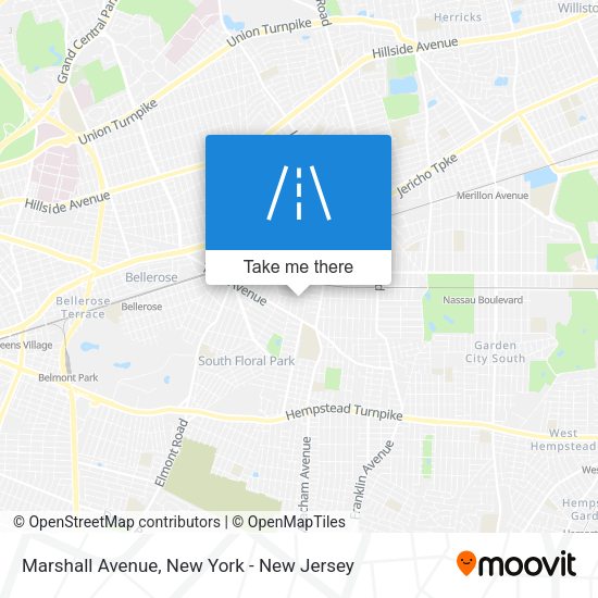 Mapa de Marshall Avenue