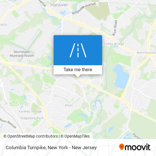 Mapa de Columbia Turnpike