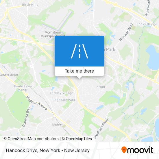 Hancock Drive map