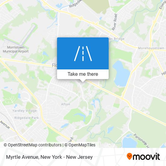 Mapa de Myrtle Avenue