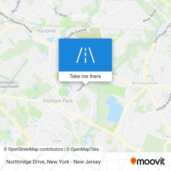 Mapa de Northridge Drive