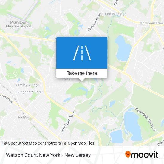 Mapa de Watson Court