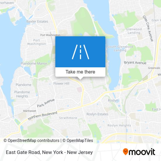 Mapa de East Gate Road
