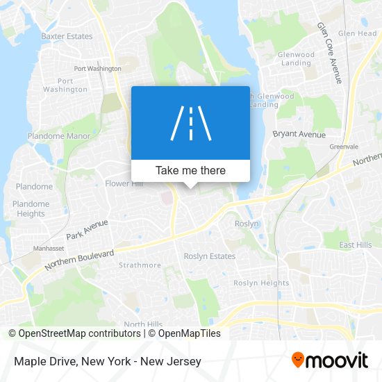 Mapa de Maple Drive