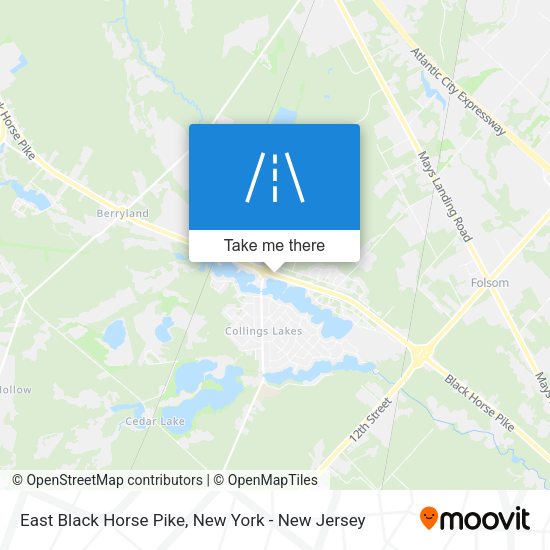Mapa de East Black Horse Pike