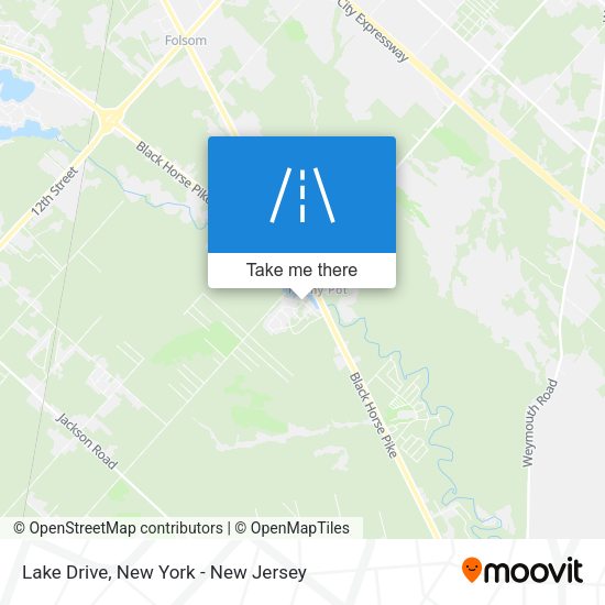 Lake Drive map