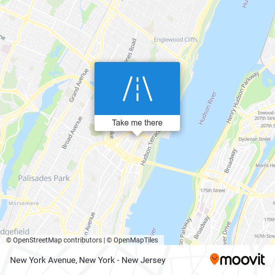 New York Avenue map