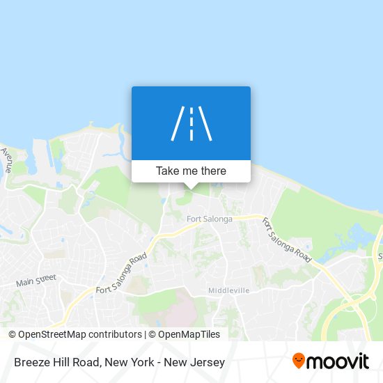 Mapa de Breeze Hill Road
