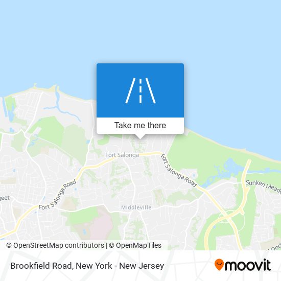 Mapa de Brookfield Road