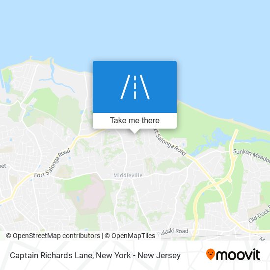 Mapa de Captain Richards Lane