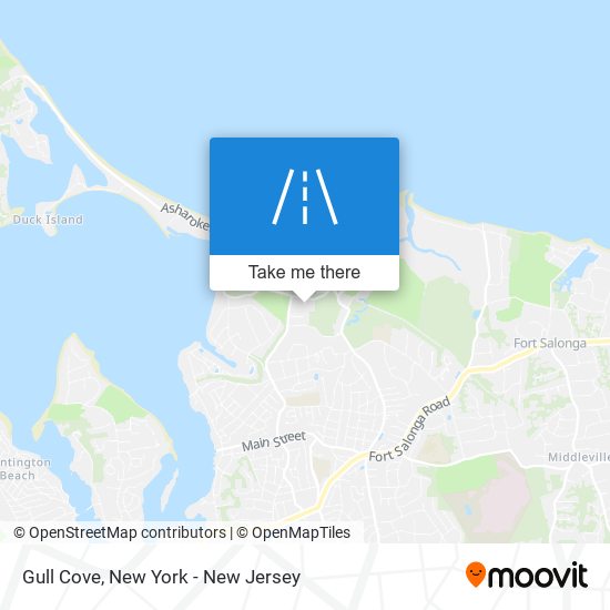 Gull Cove map