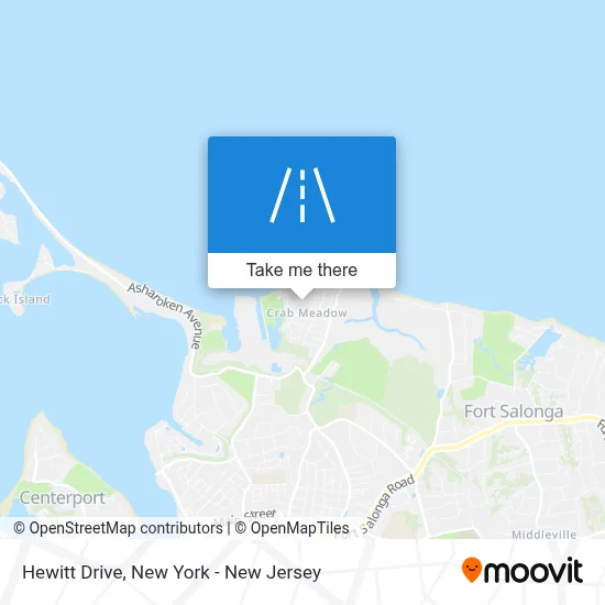 Hewitt Drive map