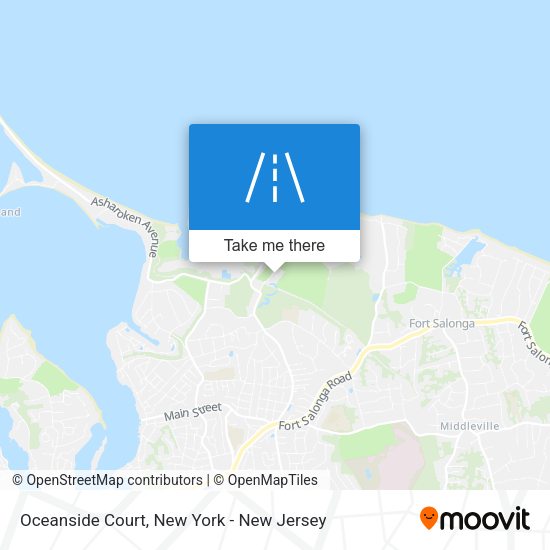 Mapa de Oceanside Court