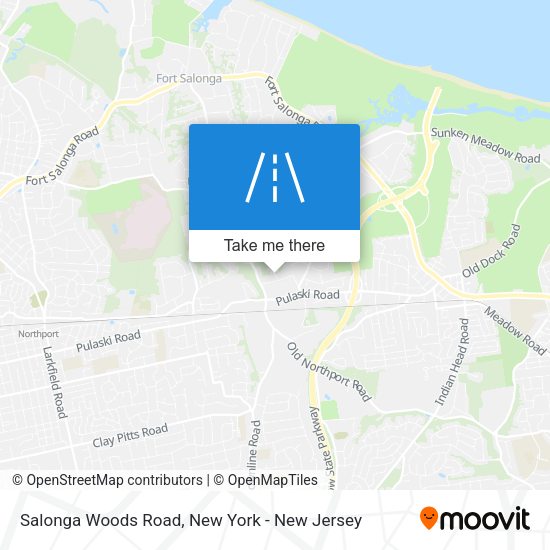 Mapa de Salonga Woods Road