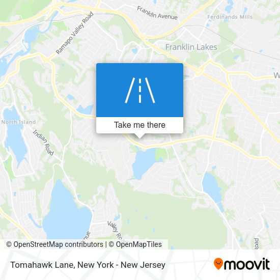 Mapa de Tomahawk Lane