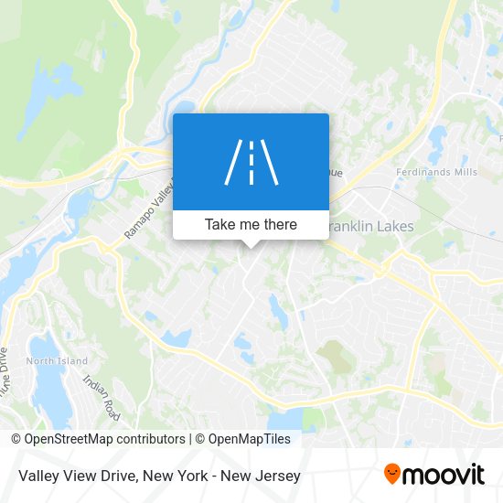 Valley View Drive map