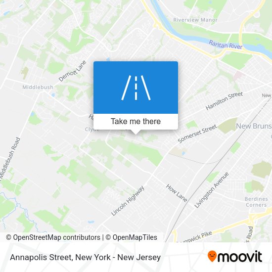 Annapolis Street map