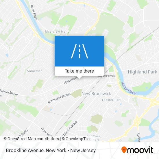 Brookline Avenue map