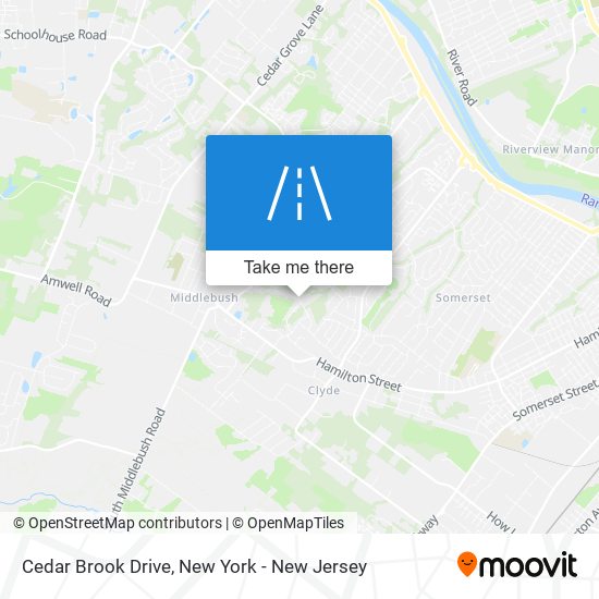 Mapa de Cedar Brook Drive