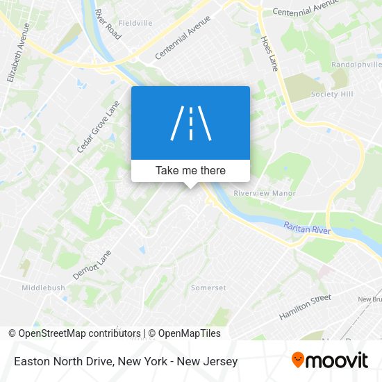 Mapa de Easton North Drive