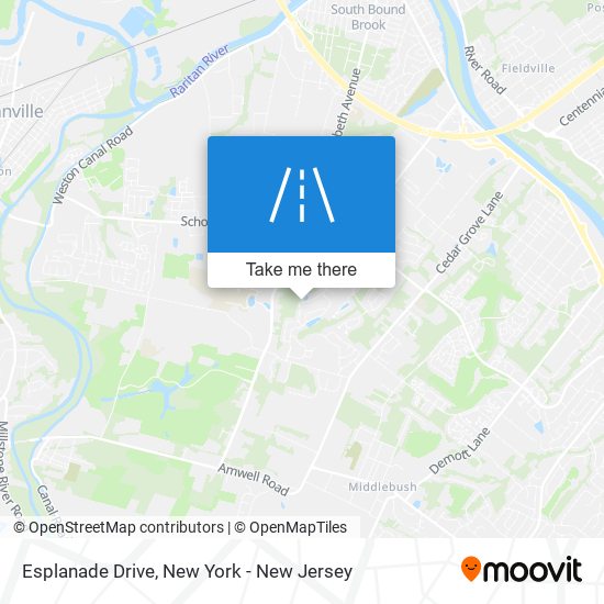 Mapa de Esplanade Drive