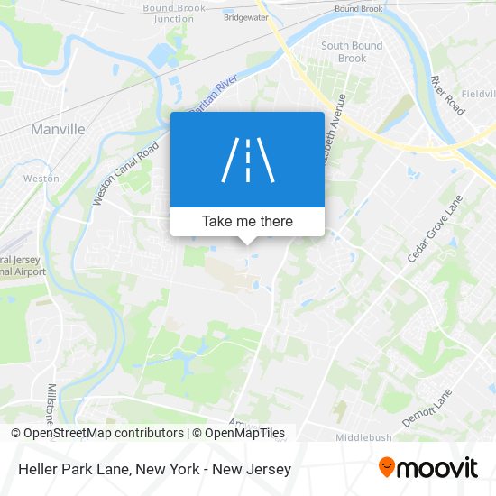 Mapa de Heller Park Lane