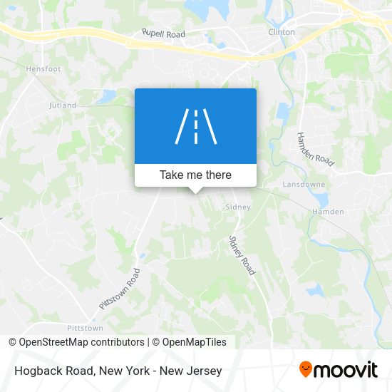Mapa de Hogback Road