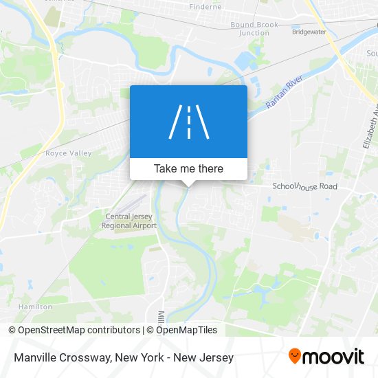 Mapa de Manville Crossway