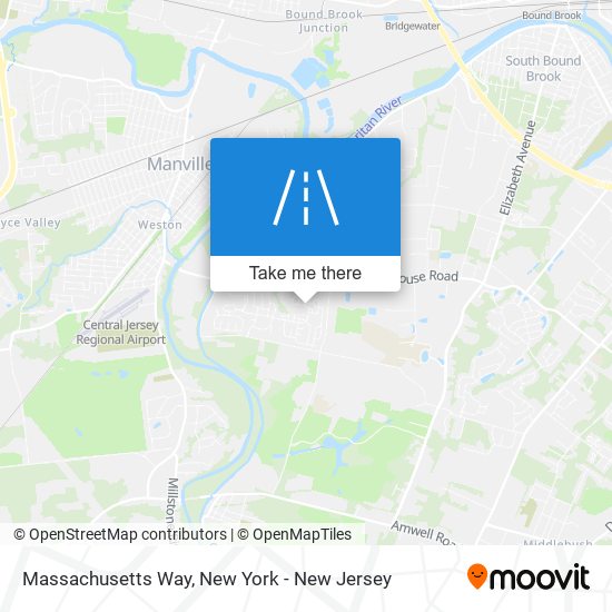 Massachusetts Way map