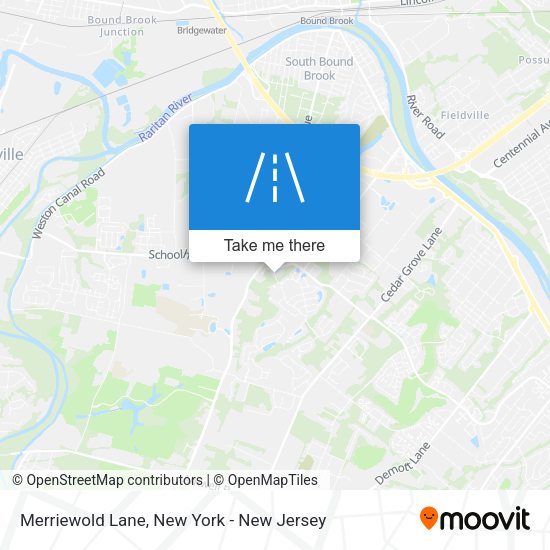 Mapa de Merriewold Lane