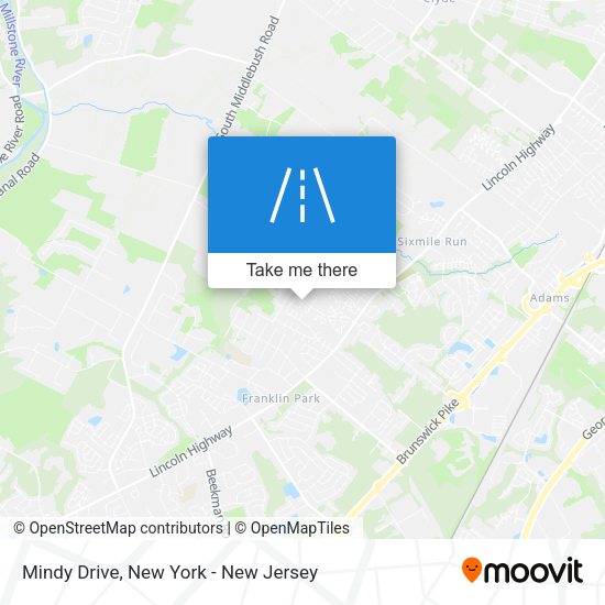 Mindy Drive map