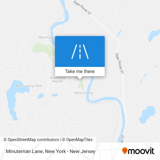 Minuteman Lane map