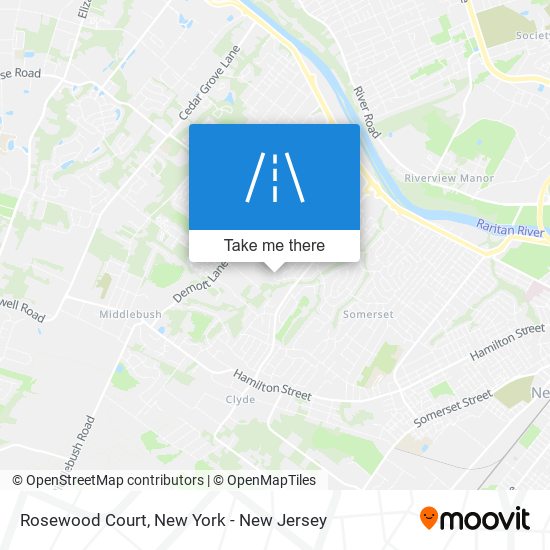 Mapa de Rosewood Court