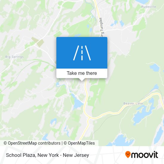 School Plaza map