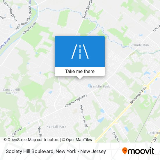 Mapa de Society Hill Boulevard