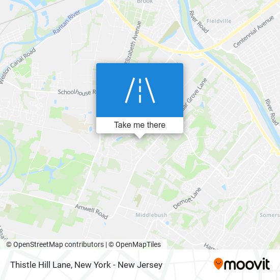 Mapa de Thistle Hill Lane