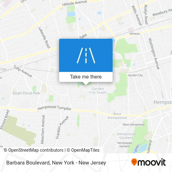 Barbara Boulevard map