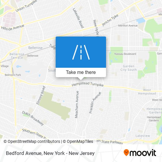 Bedford Avenue map