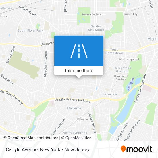 Mapa de Carlyle Avenue